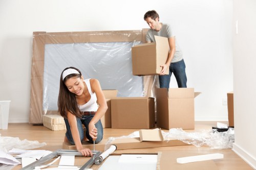 Storage units and organized belongings at Selfstorage Barnes