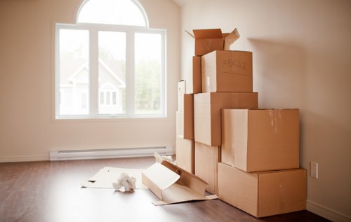 Clean and organized secure storage unit in Barnes