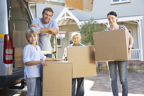 Man and van service handling furniture collection and delivery in Barnes