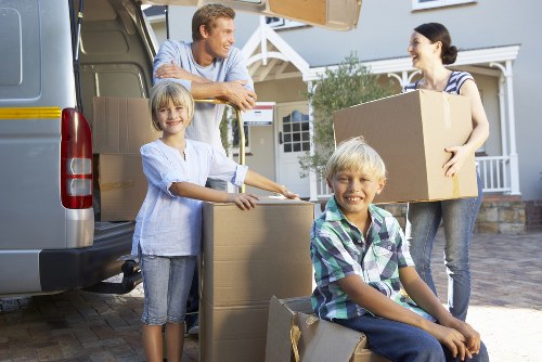 Furniture loading support by a man and van team in Barnes