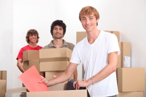 Packing and preparing belongings for long-term storage in Barnes